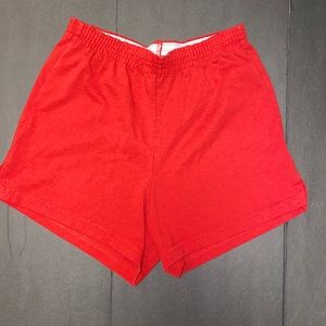 Red Small Athletic Shorts